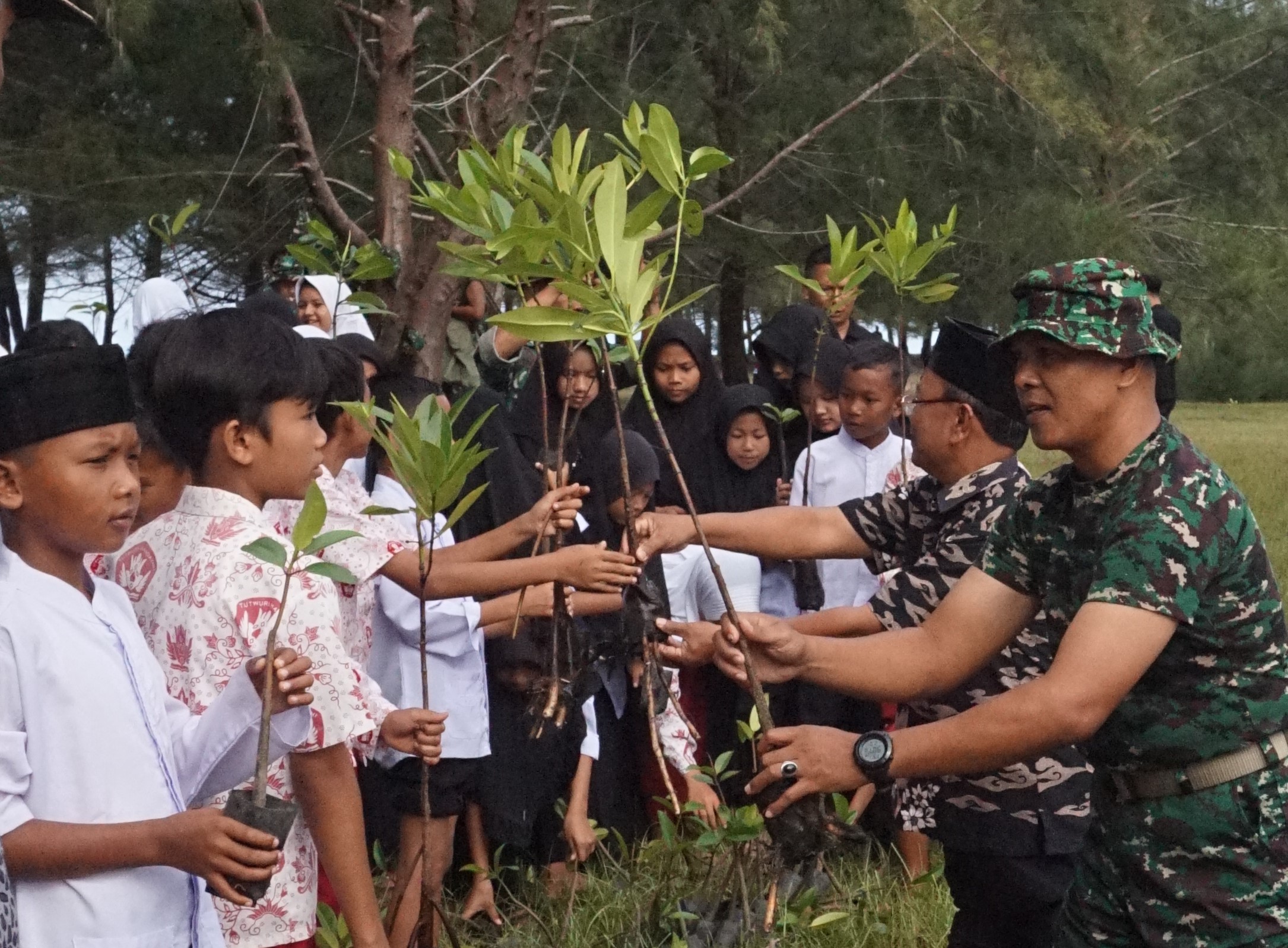Aktivitas edukasi di Desa Wisata Amping Parak