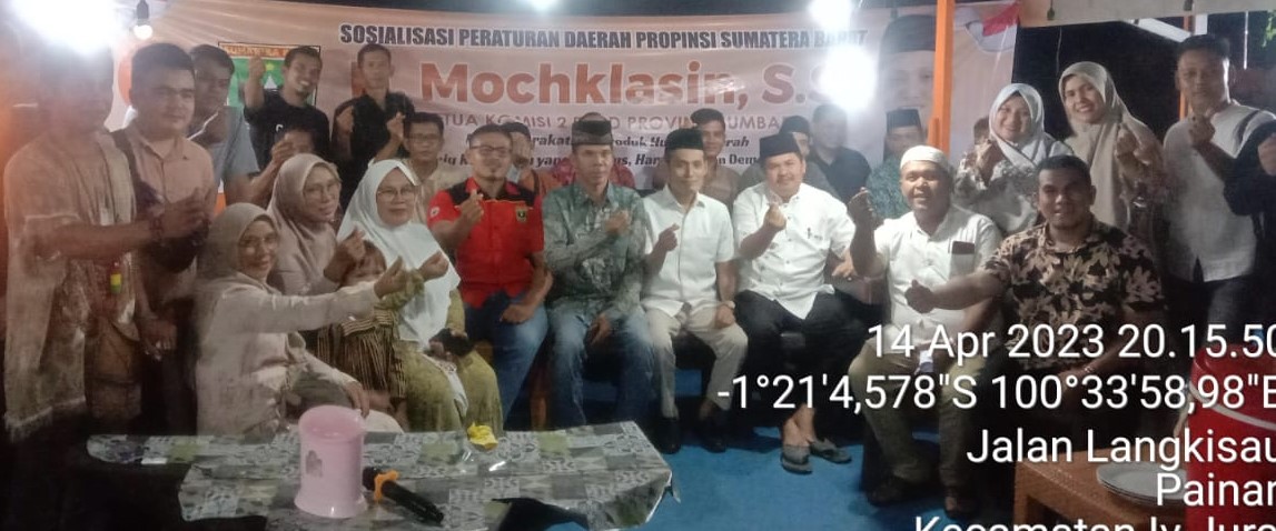 Mochklasin Ketua Komisi II Silaturahmi dengan Forum Pokdarwis Pesisir Selatan